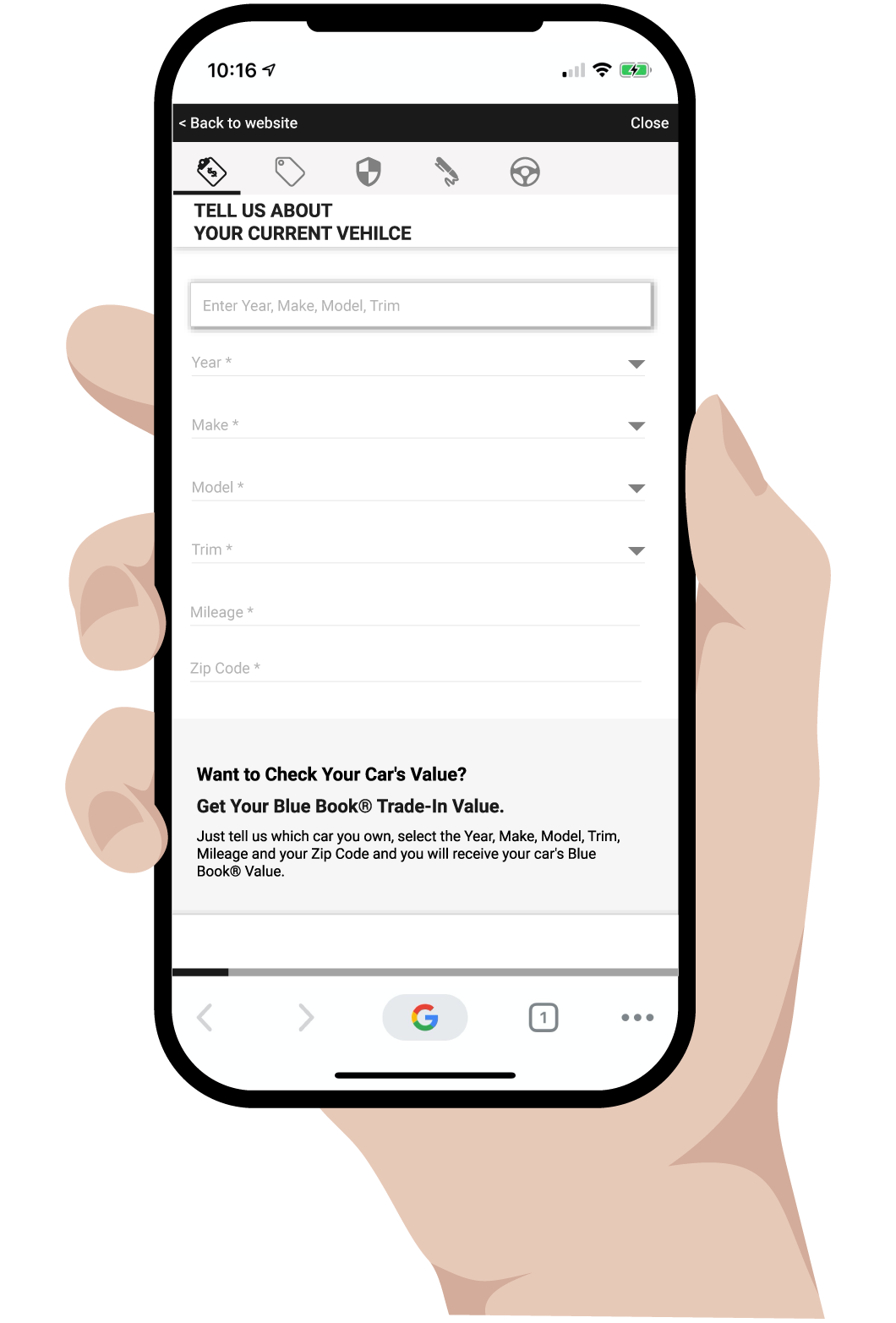 Get a Value on my car