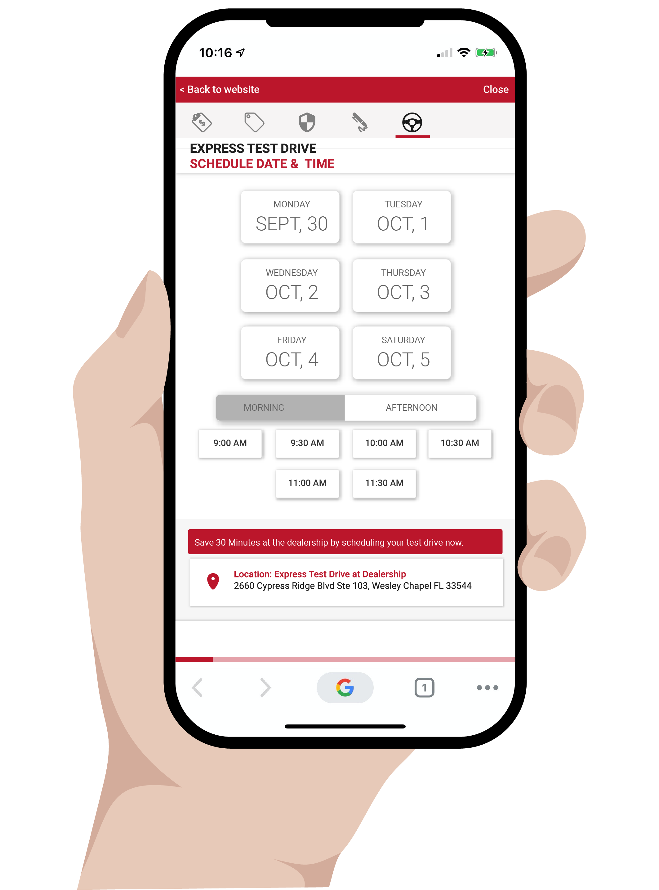 Schedule Test Drive
